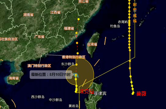 台风最新实时路径监测、预测及防范策略